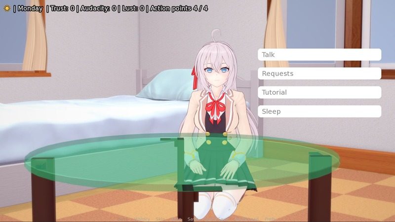 与阿尔雅一起生活 Living With Alya 版 与阿尔雅一起生活日系SLG中文版下载 封面图